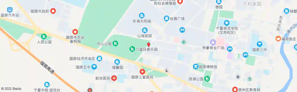 固原家乐园_公交站地图_固原公交_妙搜公交查询2025