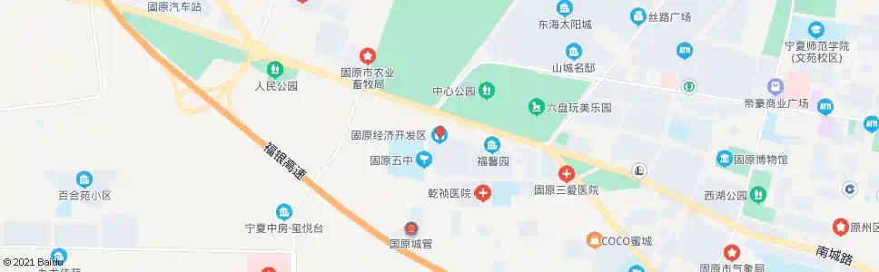 固原固原经济开发园区_公交站地图_固原公交_妙搜公交查询2025