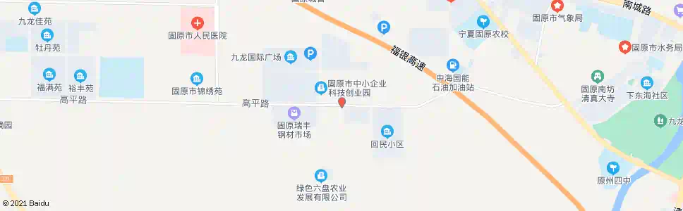固原开发区管委会_公交站地图_固原公交_妙搜公交查询2025