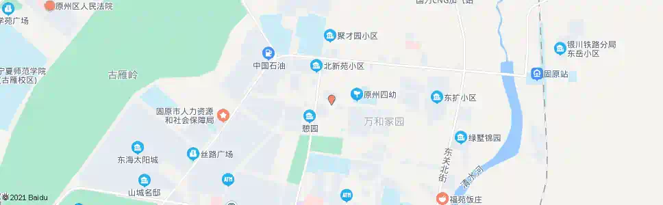 固原吉缘小区_公交站地图_固原公交_妙搜公交查询2025