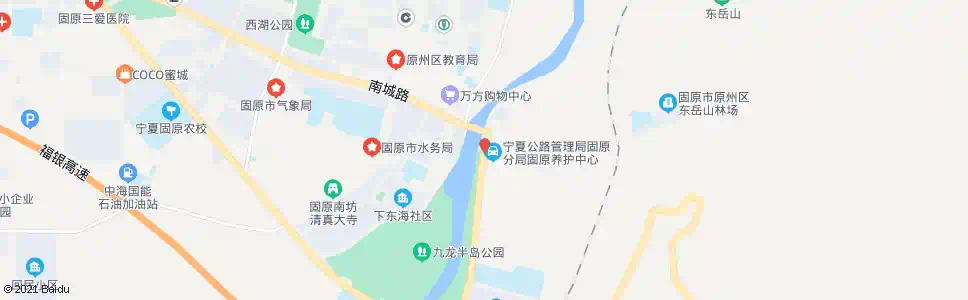 固原公路养护中心_公交站地图_固原公交_妙搜公交查询2025