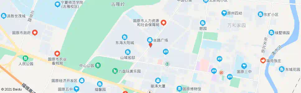 固原东海园区北区西门_公交站地图_固原公交_妙搜公交查询2025