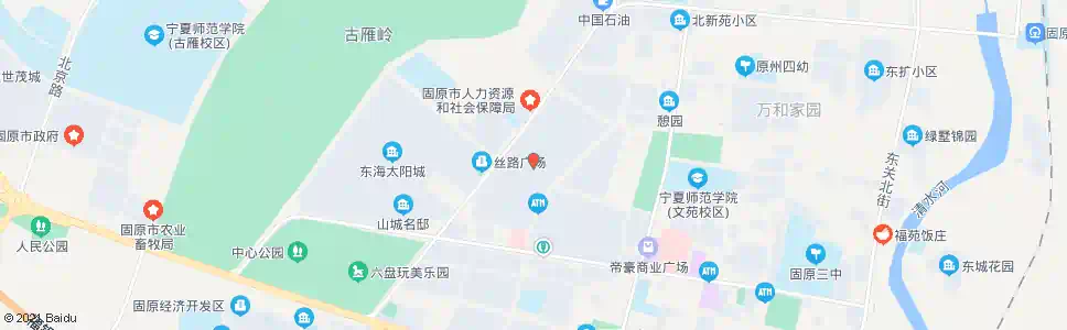 固原东海园区_公交站地图_固原公交_妙搜公交查询2025