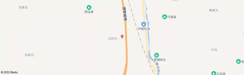 固原冯庄村委会_公交站地图_固原公交_妙搜公交查询2025