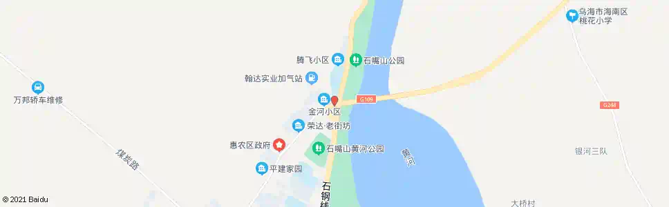 石嘴山黄河大桥_公交站地图_石嘴山公交_妙搜公交查询2025