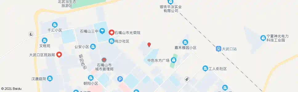 石嘴山九零五厂_公交站地图_石嘴山公交_妙搜公交查询2025