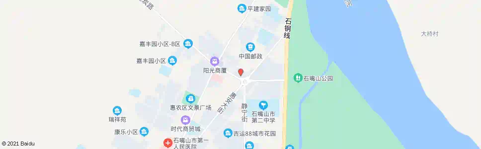 石嘴山新明珠购物城_公交站地图_石嘴山公交_妙搜公交查询2025