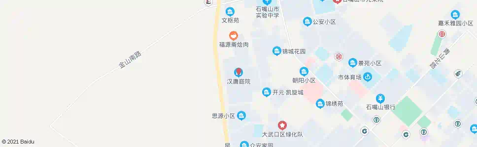 石嘴山汉唐山庭院小区_公交站地图_石嘴山公交_妙搜公交查询2025