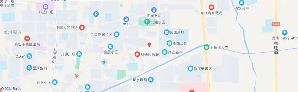 吴忠政务大厅_公交站地图_吴忠公交_妙搜公交查询2025