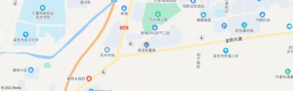 吴忠廉租楼_公交站地图_吴忠公交_妙搜公交查询2025