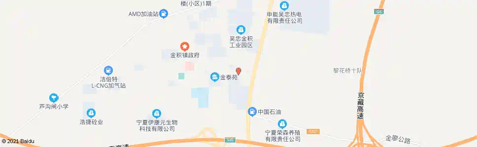 吴忠夏进乳业_公交站地图_吴忠公交_妙搜公交查询2025
