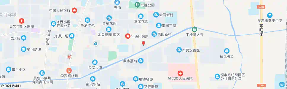 吴忠金屋花园_公交站地图_吴忠公交_妙搜公交查询2025
