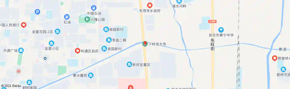 吴忠下桥湾_公交站地图_吴忠公交_妙搜公交查询2025