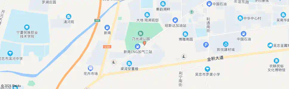 吴忠梁湾(西二环路口)_公交站地图_吴忠公交_妙搜公交查询2025
