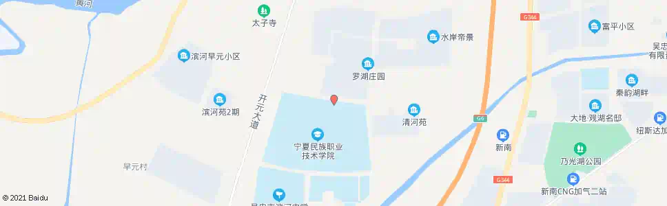 吴忠技术学院_公交站地图_吴忠公交_妙搜公交查询2025