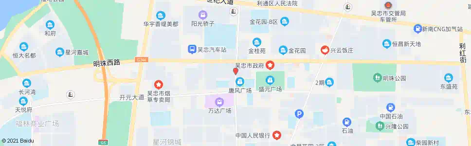 吴忠五星建材城_公交站地图_吴忠公交_妙搜公交查询2025