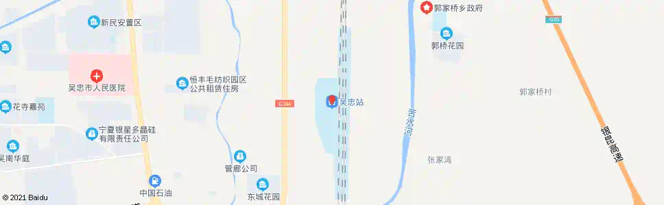 吴忠花寺_公交站地图_吴忠公交_妙搜公交查询2025