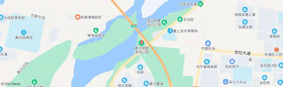 吴忠黄河公园_公交站地图_吴忠公交_妙搜公交查询2025