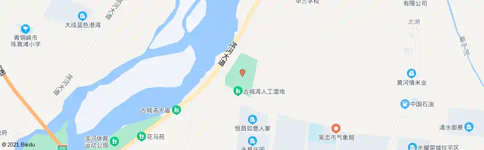 吴忠古城湾旅游区_公交站地图_吴忠公交_妙搜公交查询2025