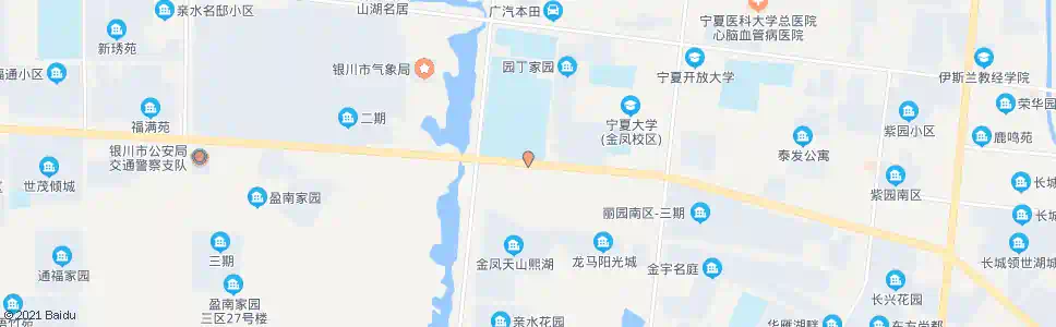 银川六盘山中学_公交站地图_银川公交_妙搜公交查询2025