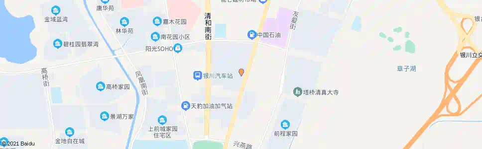 银川龙盘家私城西门_公交站地图_银川公交_妙搜公交查询2025