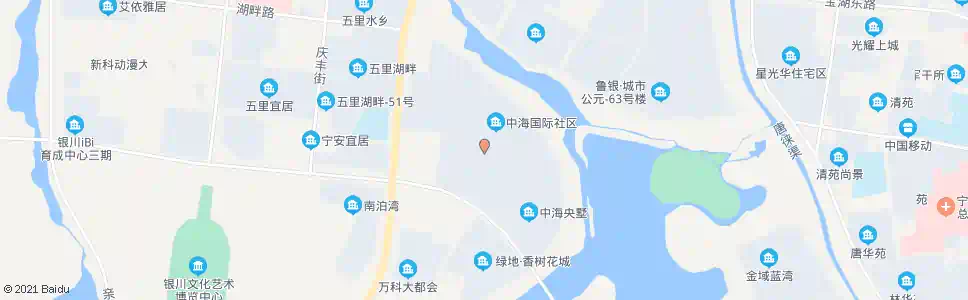 银川中海国际社区熙岸_公交站地图_银川公交_妙搜公交查询2025