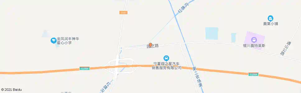 银川园艺西路_公交站地图_银川公交_妙搜公交查询2025