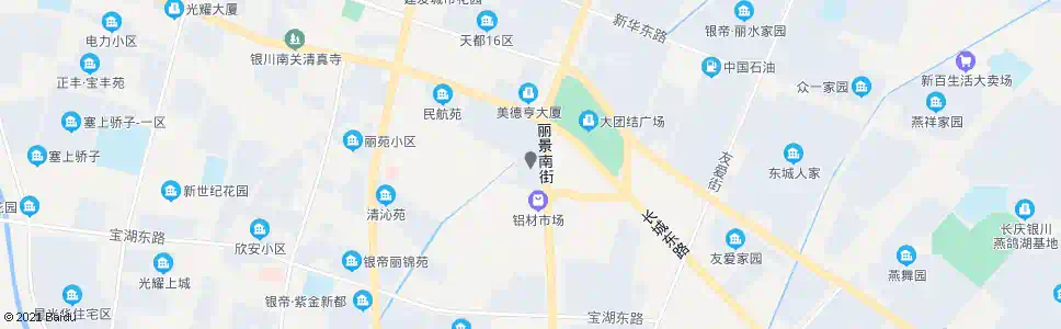 银川红星美凯龙家居广场_公交站地图_银川公交_妙搜公交查询2025