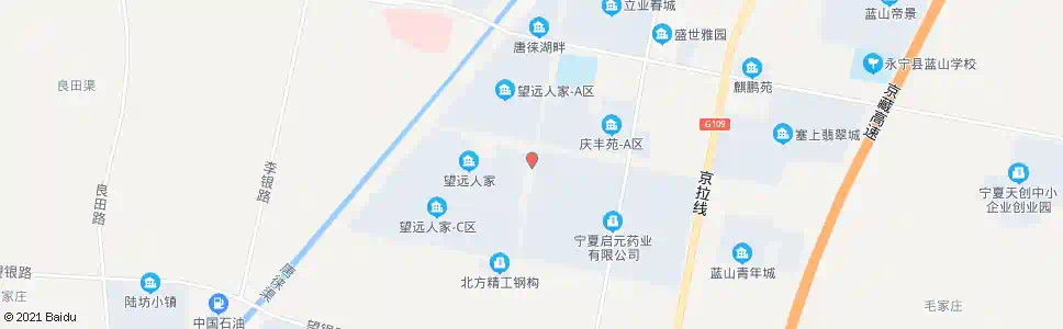 银川望远人家B区_公交站地图_银川公交_妙搜公交查询2025
