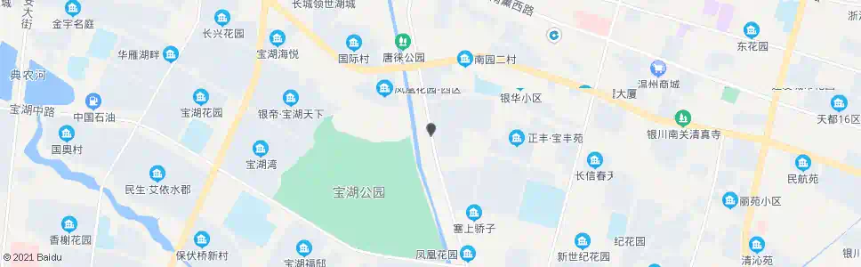 银川宝湖公园东_公交站地图_银川公交_妙搜公交查询2025