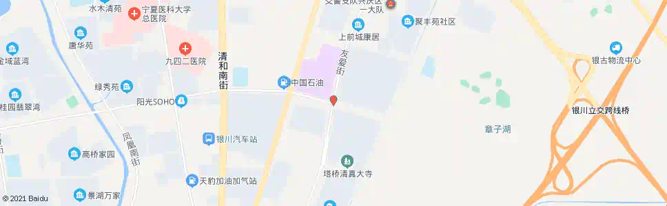 银川友爱街六盘山路口_公交站地图_银川公交_妙搜公交查询2025