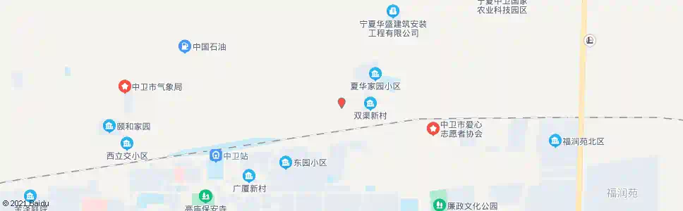 中卫双渠村_公交站地图_中卫公交_妙搜公交查询2025