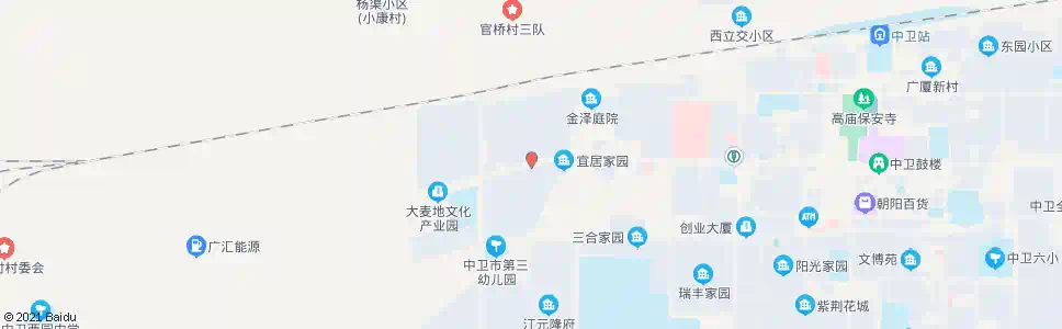 中卫沙渠桥头_公交站地图_中卫公交_妙搜公交查询2025