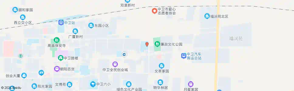 中卫四中_公交站地图_中卫公交_妙搜公交查询2025