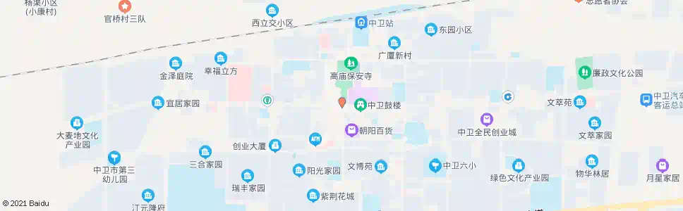 中卫红太阳广场_公交站地图_中卫公交_妙搜公交查询2025