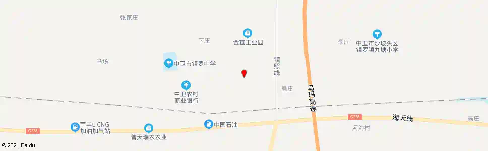 中卫二里半路口_公交站地图_中卫公交_妙搜公交查询2025