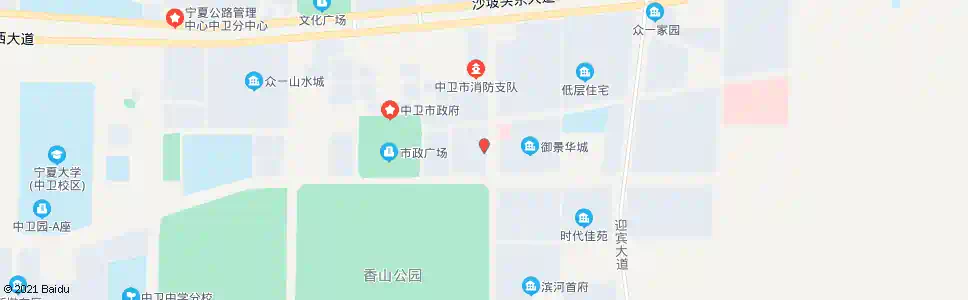 中卫宏伟建筑_公交站地图_中卫公交_妙搜公交查询2025