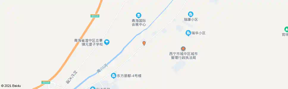 西宁逯家寨北_公交站地图_西宁公交_妙搜公交查询2025