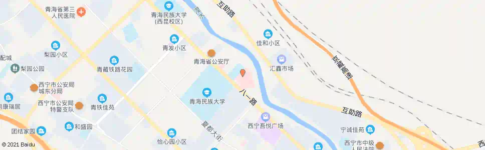 西宁康复医院_公交站地图_西宁公交_妙搜公交查询2025