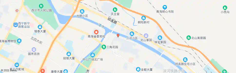 西宁滨河西路口_公交站地图_西宁公交_妙搜公交查询2025