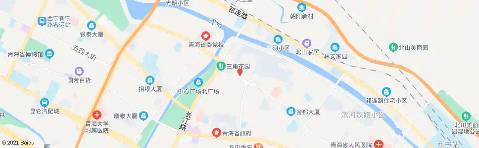 西宁北大街_公交站地图_西宁公交_妙搜公交查询2025