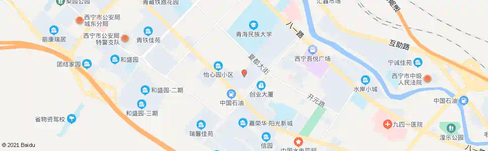 西宁东城明珠小区_公交站地图_西宁公交_妙搜公交查询2025
