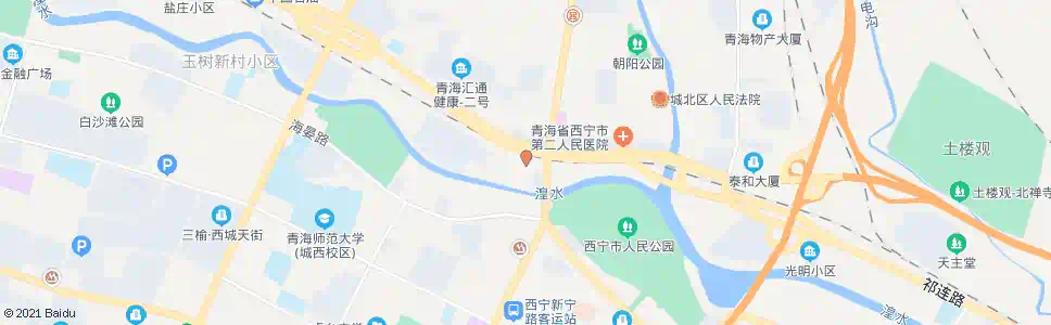 西宁海西路口_公交站地图_西宁公交_妙搜公交查询2025