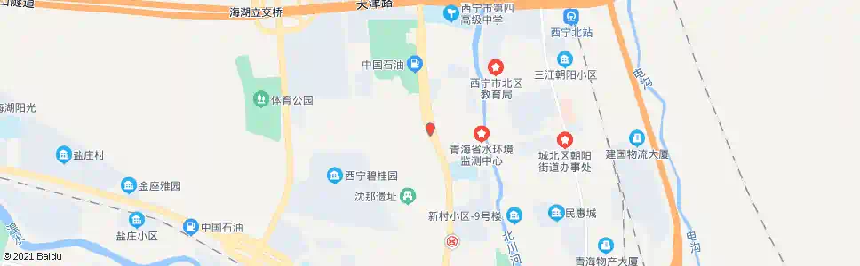 西宁小桥大街_公交站地图_西宁公交_妙搜公交查询2025