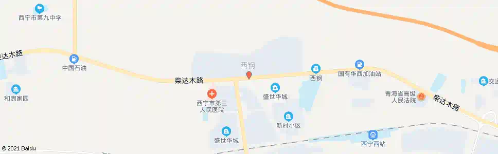 西宁三其_公交站地图_西宁公交_妙搜公交查询2025