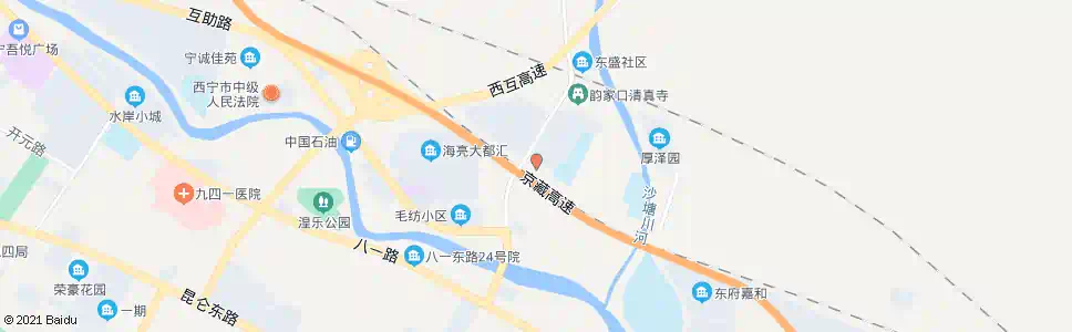 西宁东川商场_公交站地图_西宁公交_妙搜公交查询2025