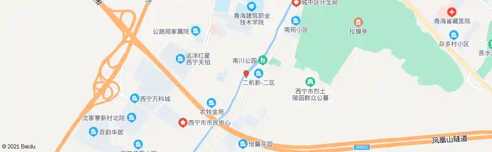 西宁沈家寨桥_公交站地图_西宁公交_妙搜公交查询2025