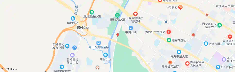 西宁六一桥东_公交站地图_西宁公交_妙搜公交查询2025