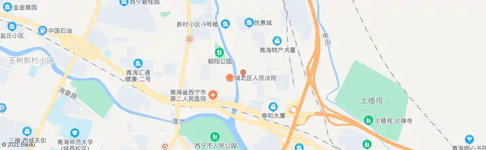 西宁朝阳西路中_公交站地图_西宁公交_妙搜公交查询2025