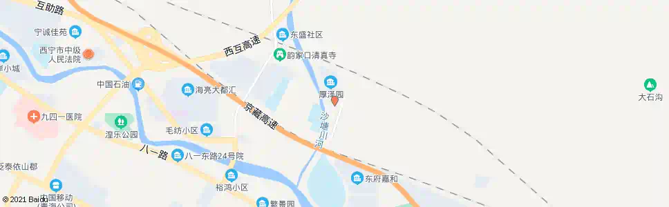 西宁付家寨桥头_公交站地图_西宁公交_妙搜公交查询2025